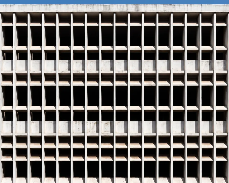 Brise-soleil, Noon, 2021. Archival pigment print.